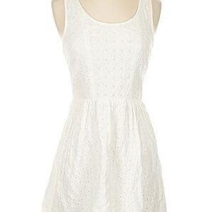 American Eagle White Sleeveless Dress